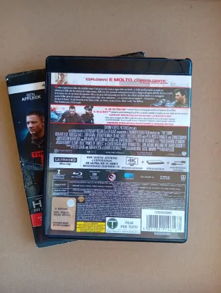 THE TOWN CIUDAD DE LADRONES 4K BLU-RAY