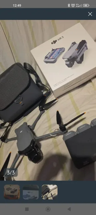 DJI Mavic Air 3 Fly Combo Dron IMPOLUTO!!!!!