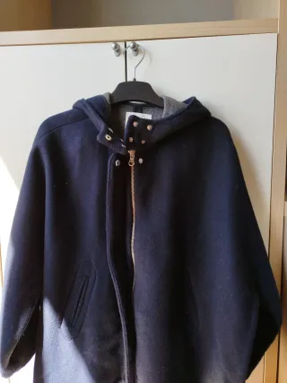 Chaqueta de paño azul