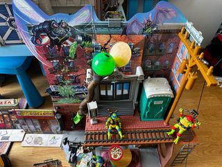 Tortugas Ninja: Alcantarilla, Furgoneta, Moto