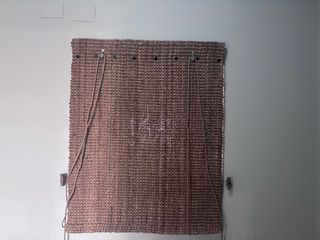 Estor enrollable de esparto natural