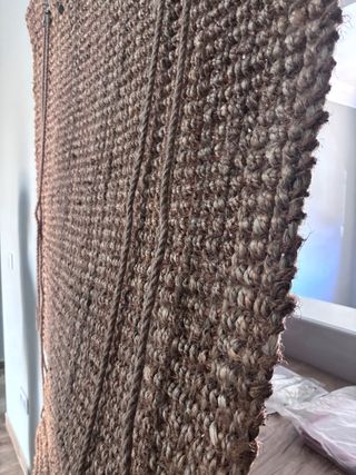 Estor enrollable de esparto natural