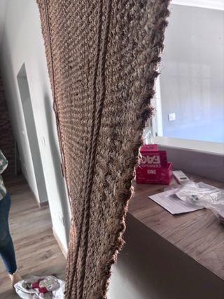 Estor enrollable de esparto natural