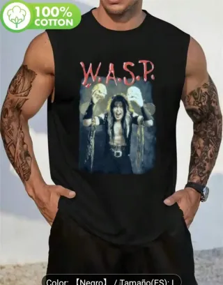 Camiseta sin mangas W.A.S.P. Talla L