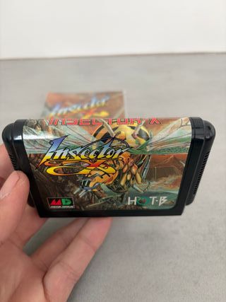 Insector X completo - Sega Mega Drive