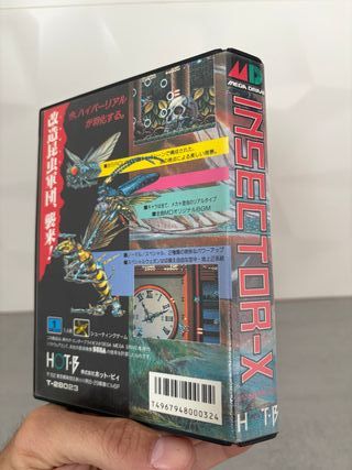 Insector X completo - Sega Mega Drive
