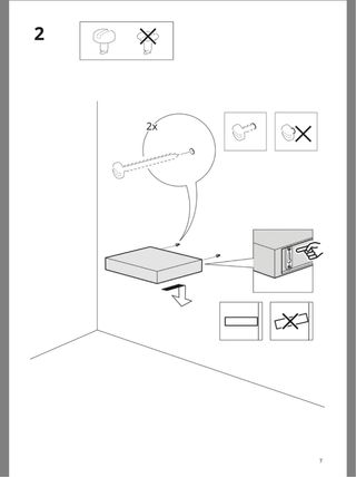 Estante Lack Blanco IKEA.