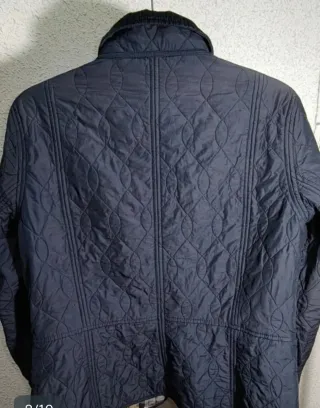 Chaqueta acolchada azul original Barbour