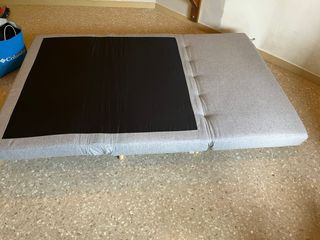 Sofá Cama 2 Plazas Gris