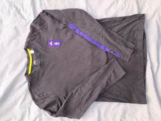 Camiseta Adidas Lakers Morada Talla M