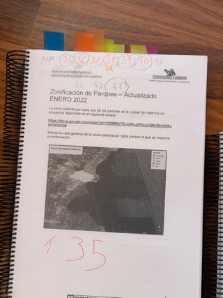 Temario bombero Comunidad Valenciana