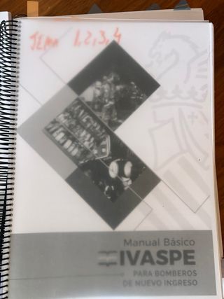 Temario bombero Comunidad Valenciana