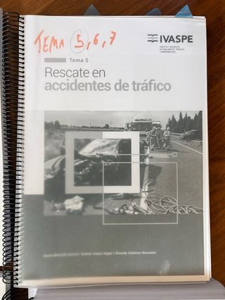 Temario bombero Comunidad Valenciana