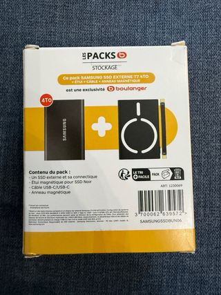 Samsung T7 4TB SSD Externa