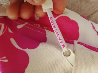 Mochila Mujer Flores Rosas y Blancas