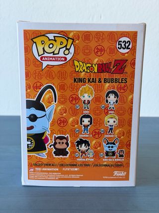 Funko Pop! Dragon Ball Z 532 King Kai & Bubbles