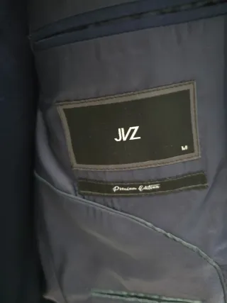 Traje JVZ azul chaqueta y pantalón
