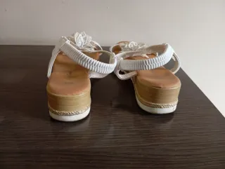 Sandalias Miss Foot Blancas