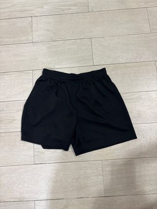 Pantalón corto negro talla XS