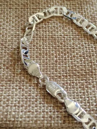 Conjunto Plata Italiana 925 Collar y Pulsera