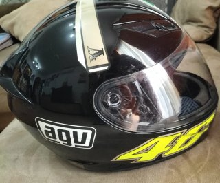 Casco AGV Valentino Rossi Original con funda