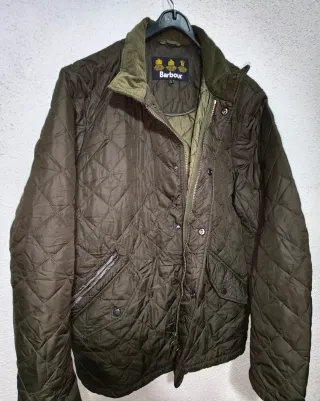 Chaqueta Barbour acolchada original hombre