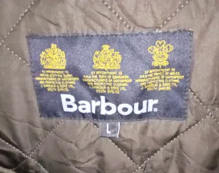 Chaqueta Barbour acolchada original hombre