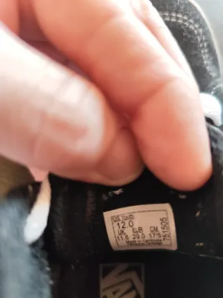 Vans Bota Unisex Talla 29