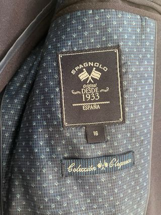 Chaqueta de vestir nueva niño talla 16