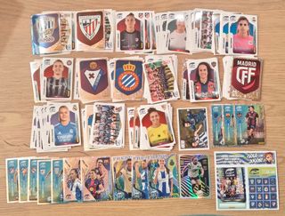 Lote 170 Cromos difer+2 Conmem+1 Premium Liga F 26