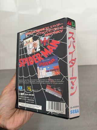 Spiderman completo - Sega Mega Drive