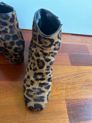 Botines Zara Animal Print