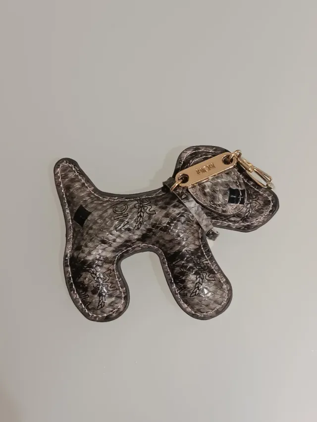 MCM portachiavi cane Visetos