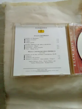 CD Rodrigo Concerto di Aranjuez Eloquence