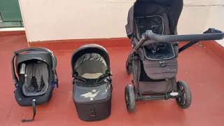 Carro de bebé Jane negro