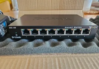 Switch D-Link DGS-108 Gigabit 8 Puertos