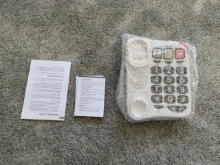Teléfono con botones  grandes