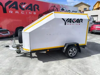Remolque cerrado ideal para carcross .motos kartin