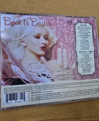 CD Christina Aguilera Back to Basics Deluxe