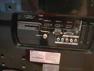 Televisión LG Negra