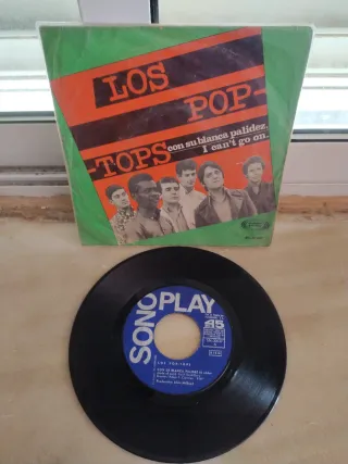 Vinilo Los Pop Tops - Con Su Blanca Palidez