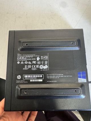 Mini PC HP ProDesk Intel Pentium 600 G2