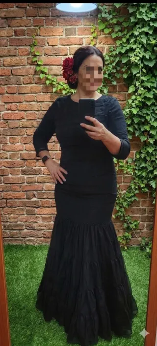 Vestido Flamenca canastero Talla 42/44