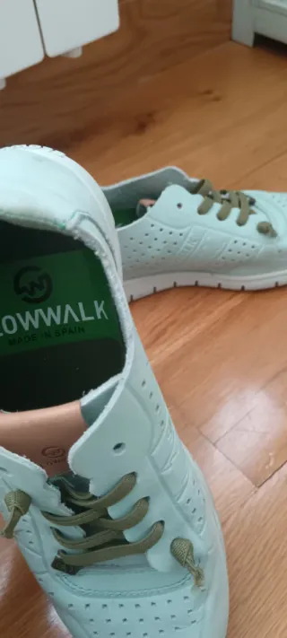 Deportivas Slowwalk Verde menta talla 37-38