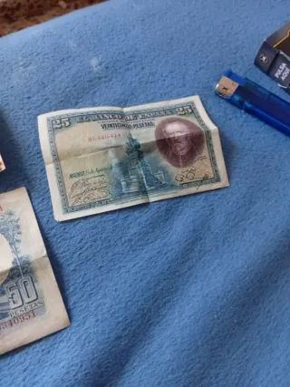 Billetes españoles antiguos