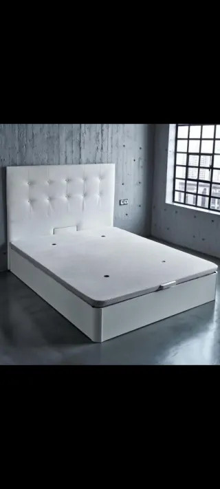 Canapé abatible blanco