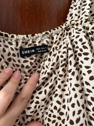 Vestido largo estampado