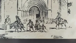 Dibujo original J. Sánchez Merino (Ávila)