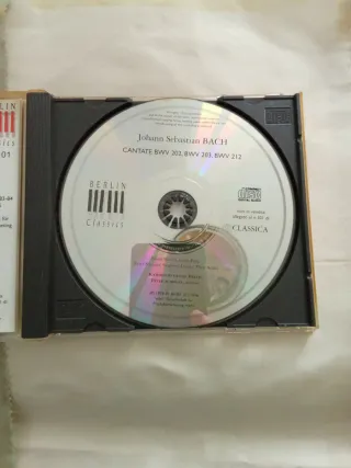 JS Bach Berlin Classics CDC101
