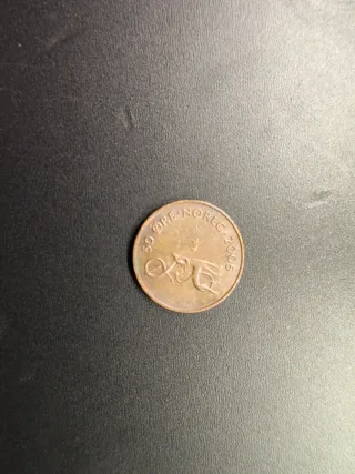 Monedas Noruega 1 Corona (8 unidades)